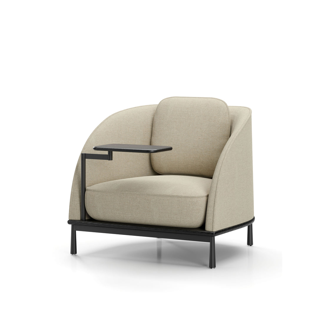 Arc Lounge Chair with Tablet