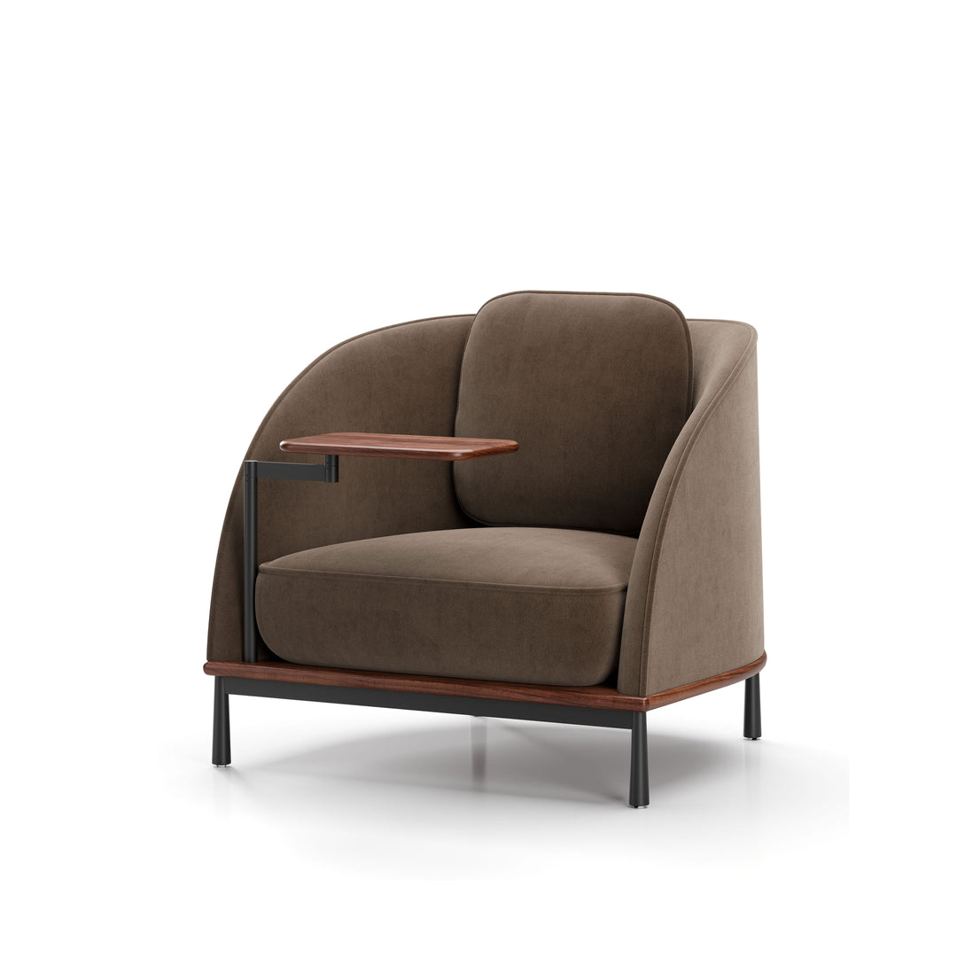 Arc Lounge Chair with Tablet