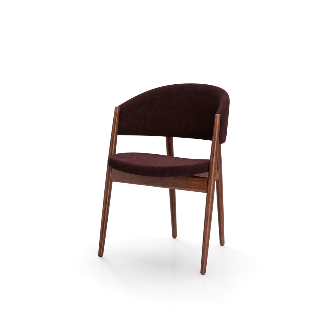Ougi Dining Chair Half Back