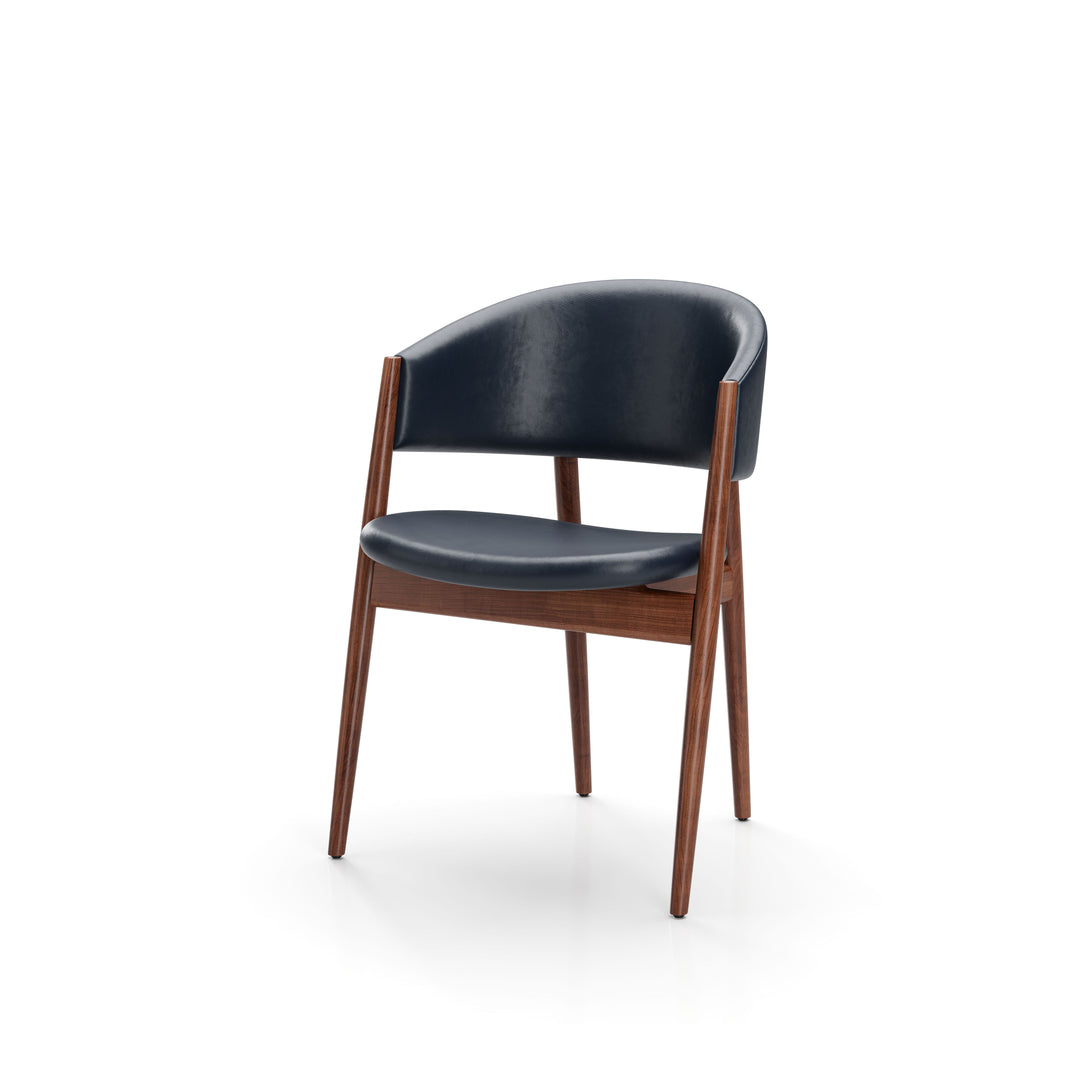 Ougi Dining Chair Half Back