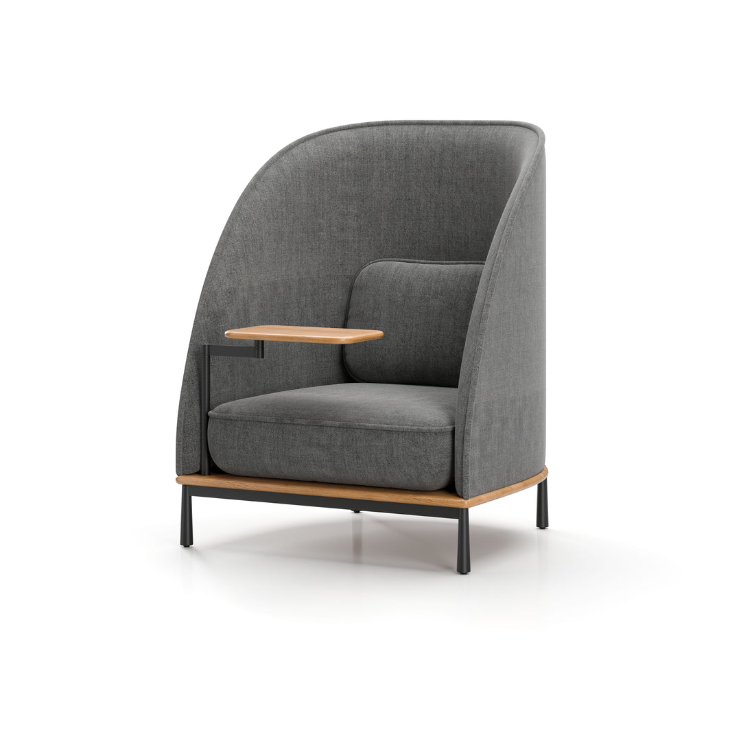 Arc Lounge Chair High Back with Tablet
