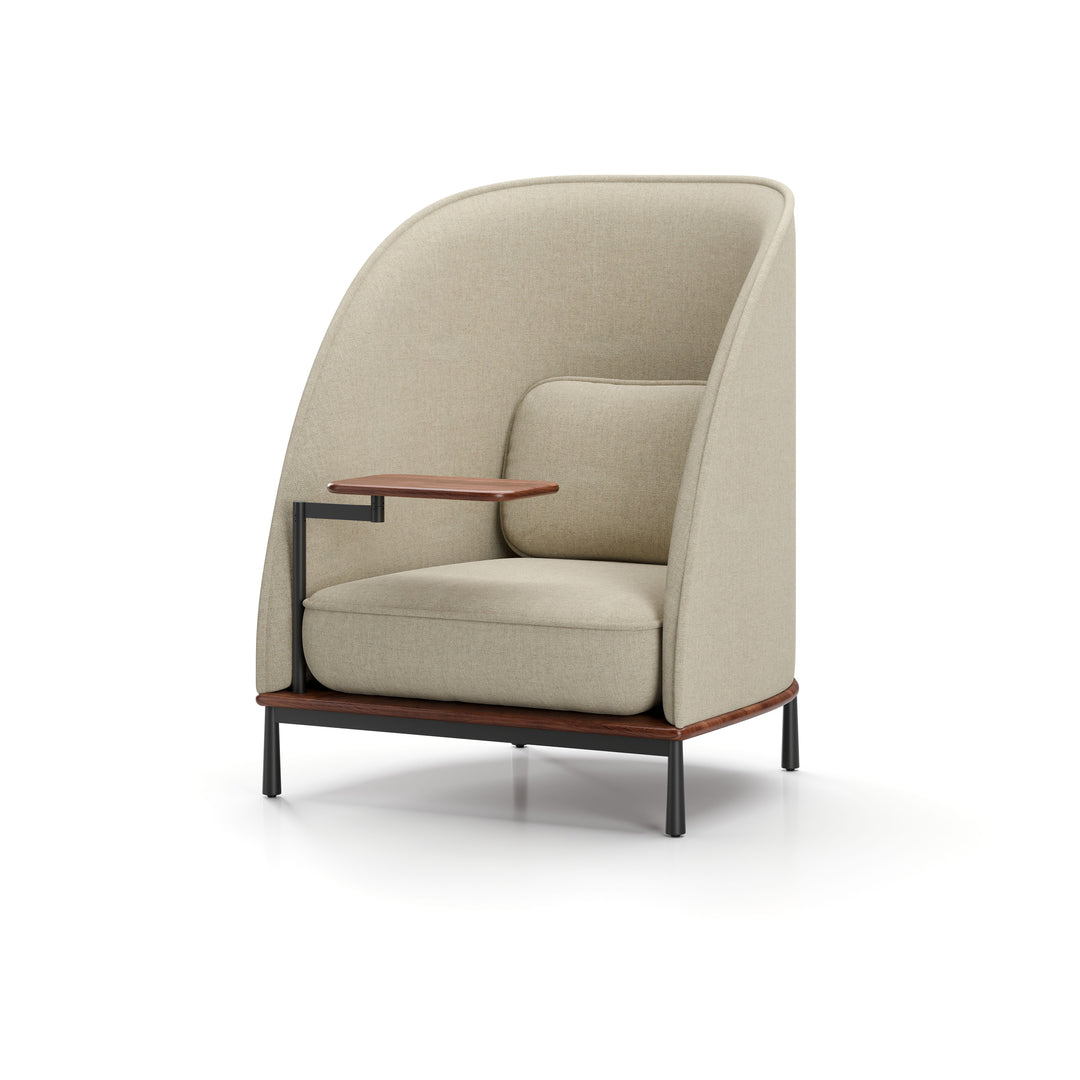 Arc Lounge Chair High Back with Tablet