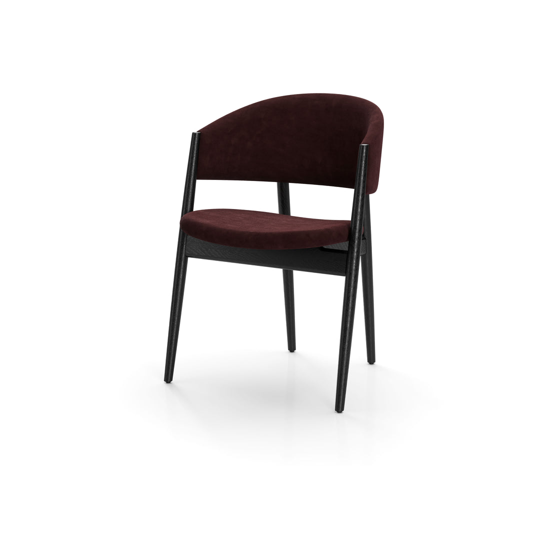 Ougi Dining Chair Half Back