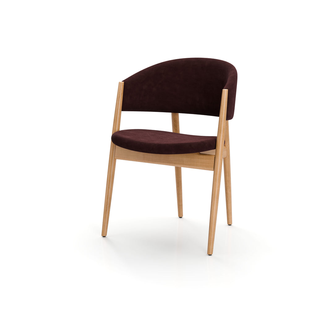 Ougi Dining Chair Half Back