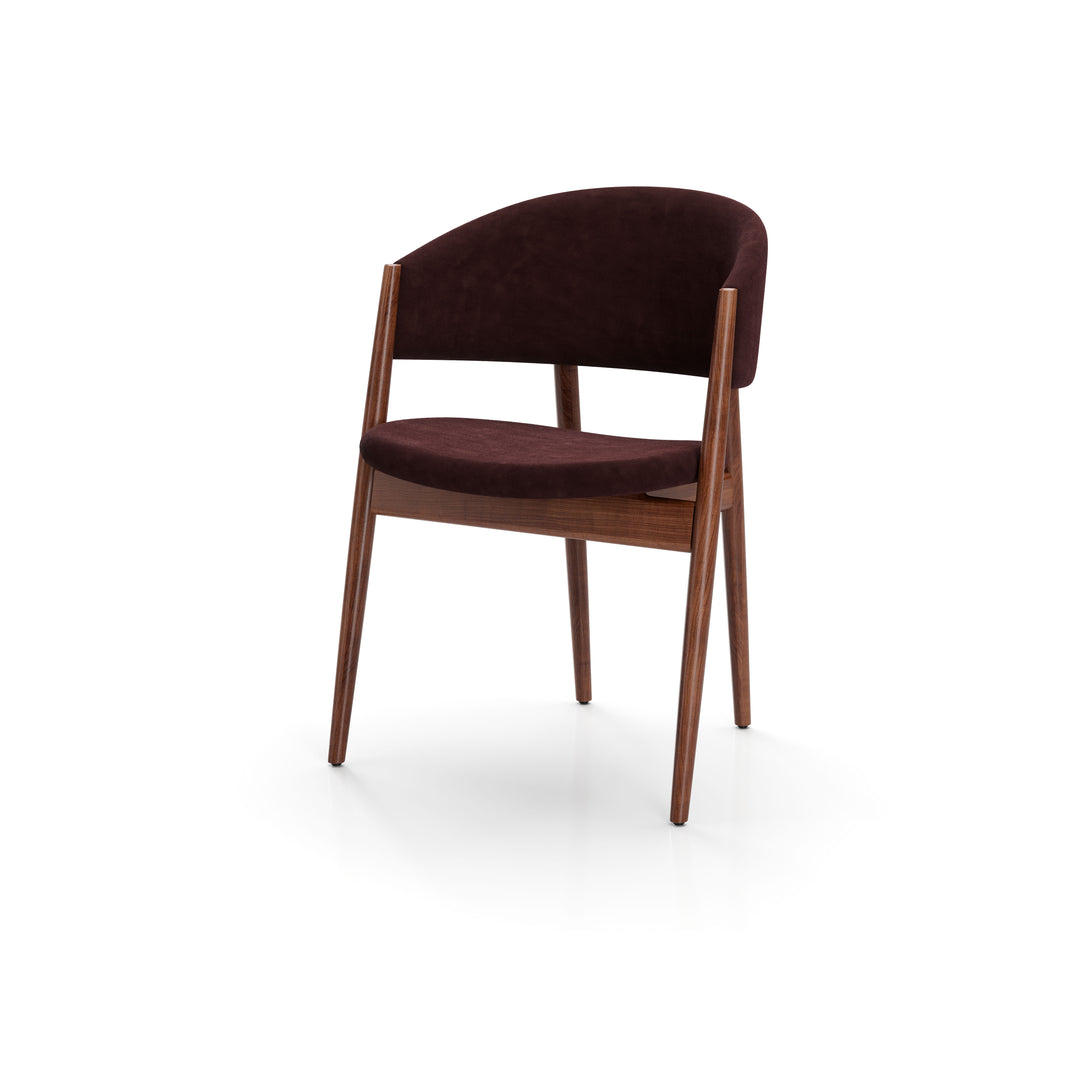 Ougi Dining Chair Half Back