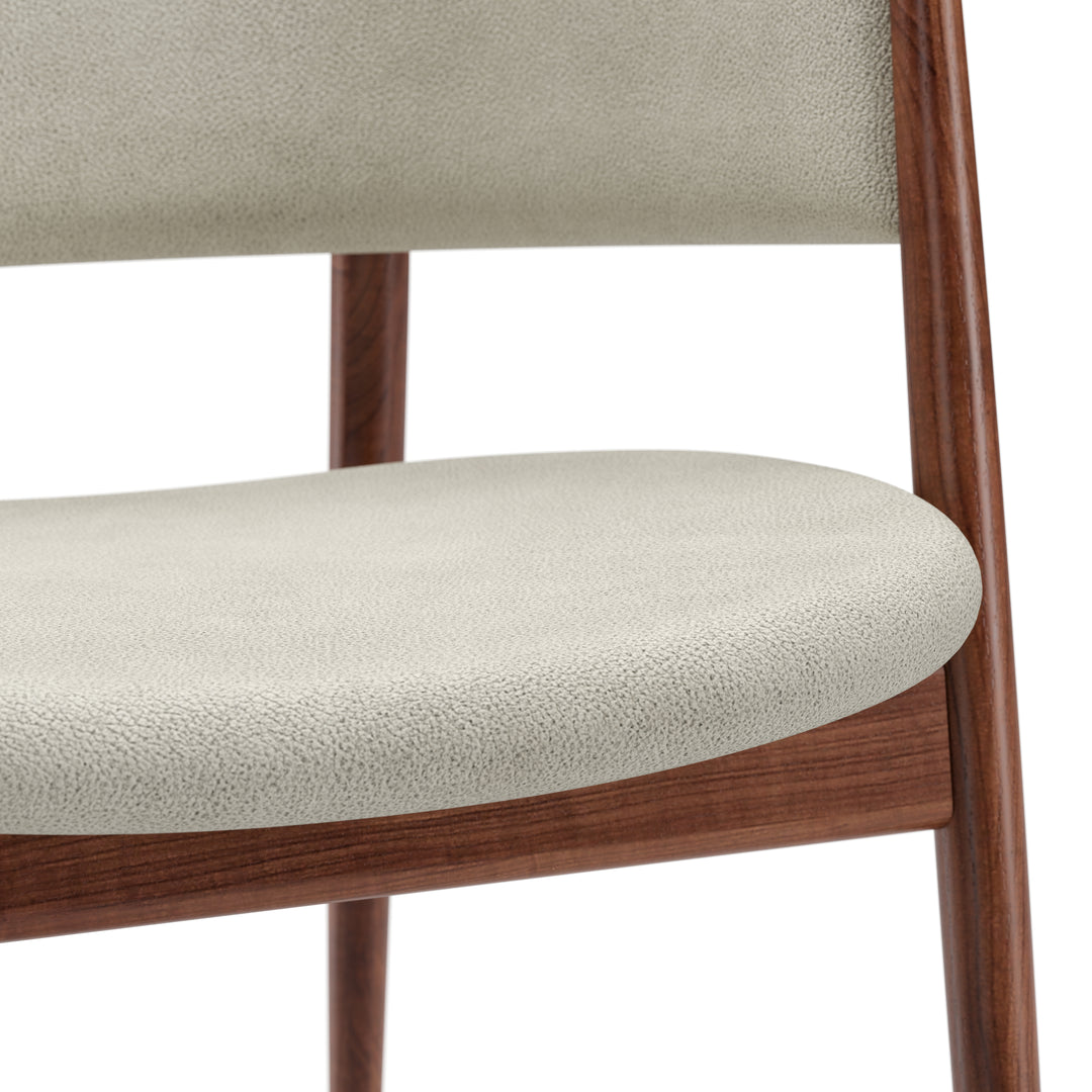 Ougi Dining Chair Half Back