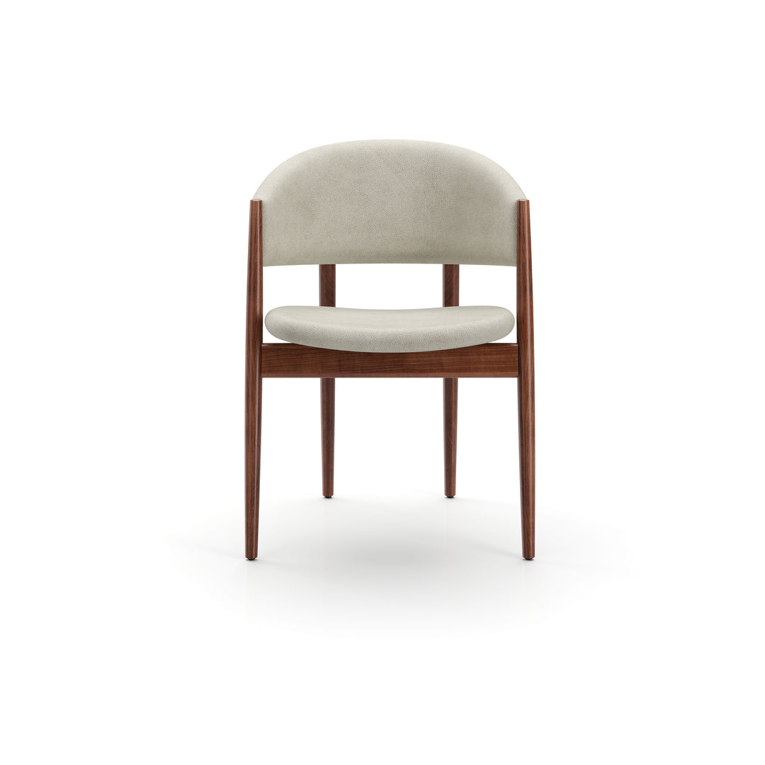 Ougi Dining Chair Half Back
