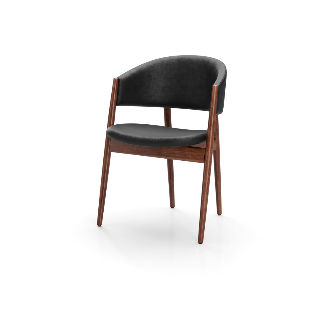 Ougi Dining Chair Half Back