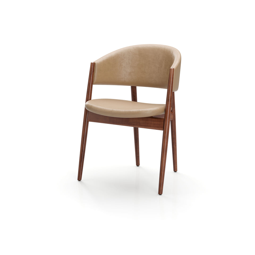 Ougi Dining Chair Half Back
