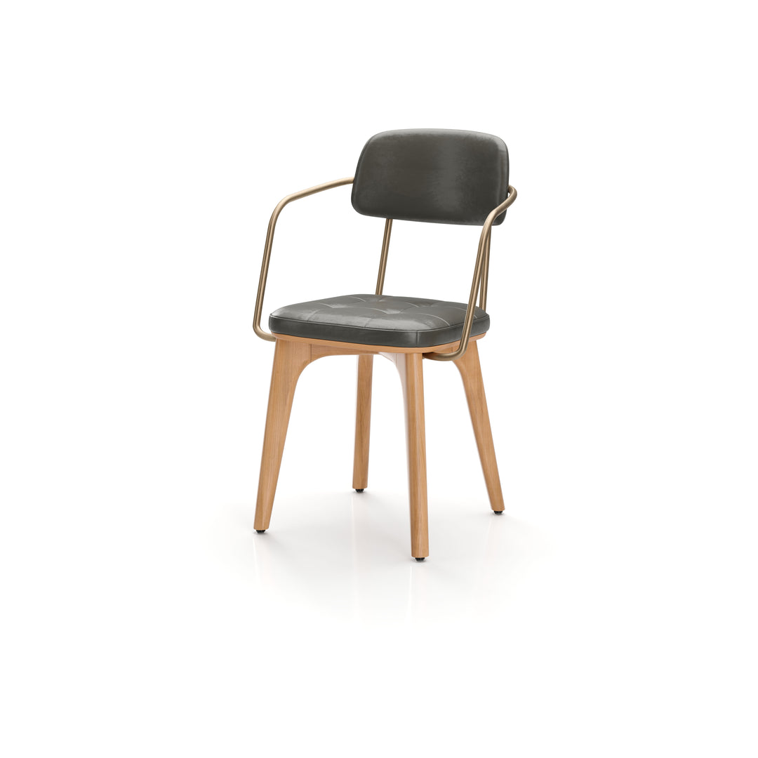Utility Dining Armchair Upholstered