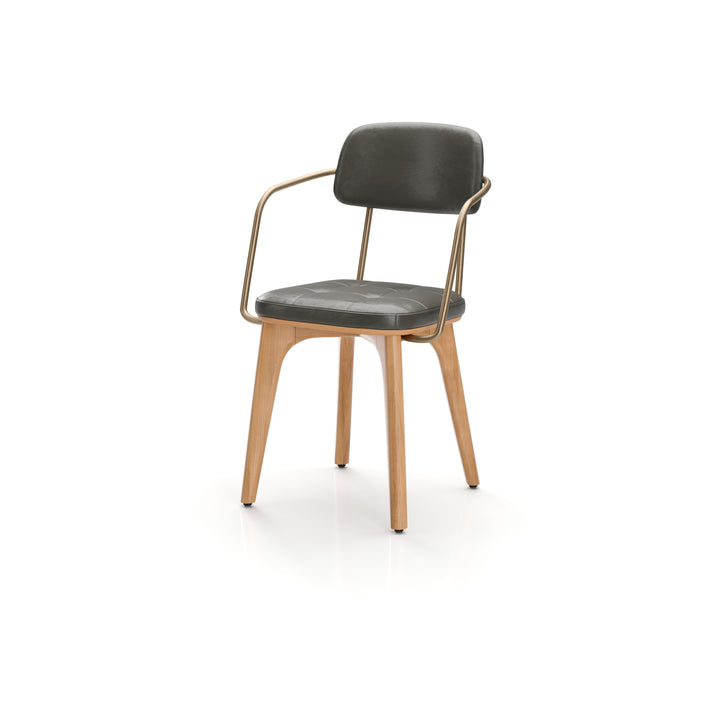 Utility Dining Armchair Upholstered
