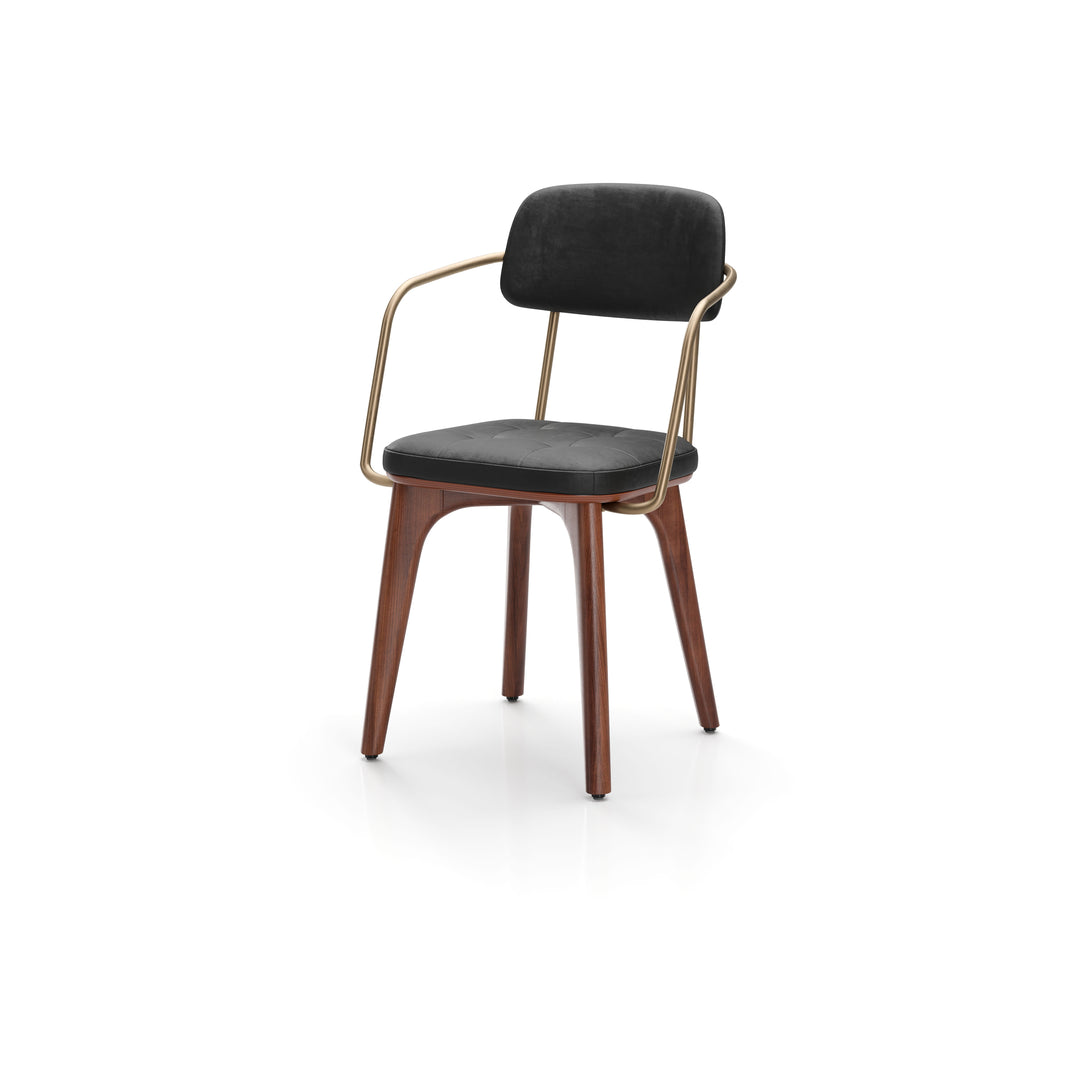 Utility Dining Armchair Upholstered
