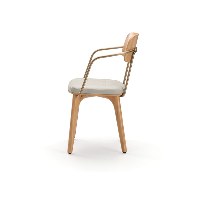 Utility Dining Armchair Wood