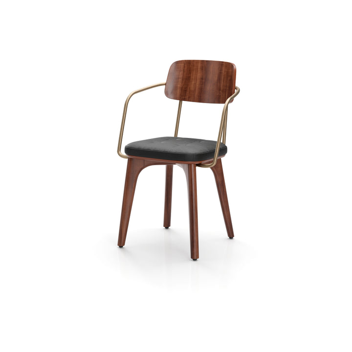 Utility Dining Armchair Wood