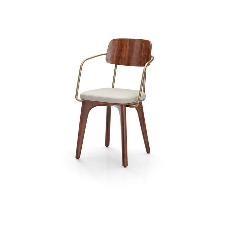 Utility Dining Armchair Wood